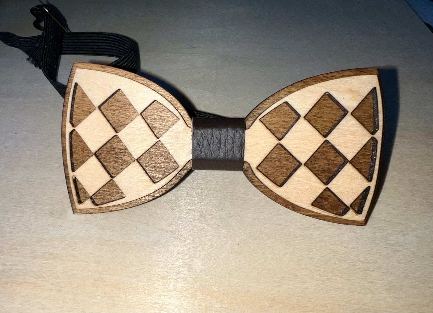 Stylish Wooden Bow Tie