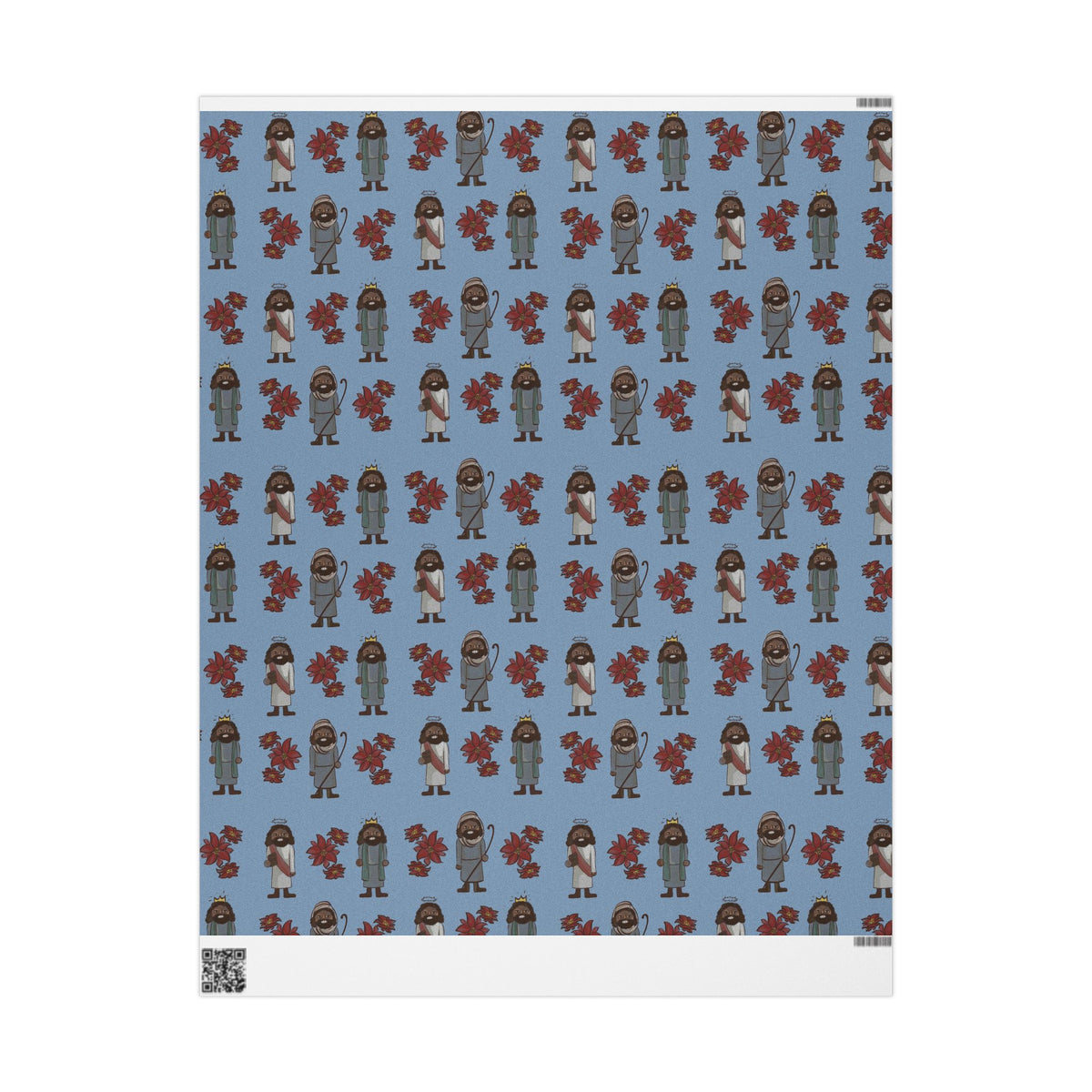 Festive Jesus Nutcracker Wrapping Paper