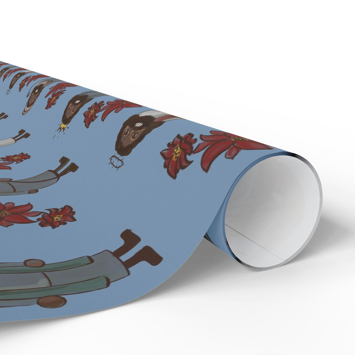 Festive Jesus Nutcracker Wrapping Paper