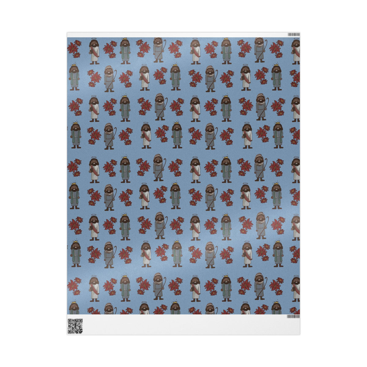 Festive Jesus Nutcracker Wrapping Paper
