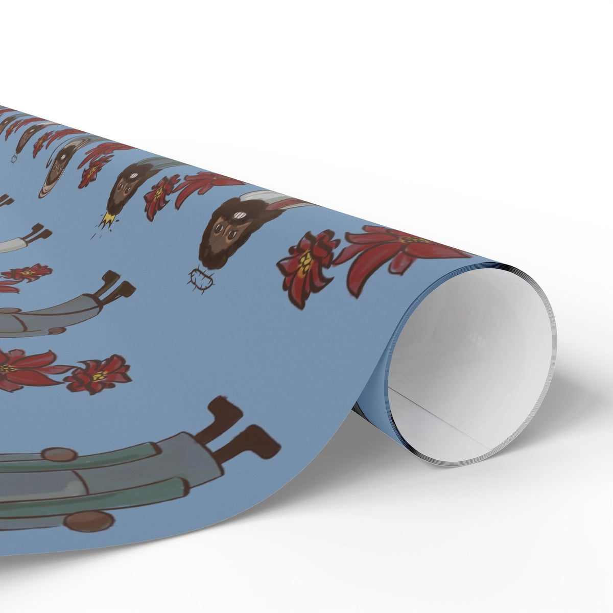 Festive Jesus Nutcracker Wrapping Paper