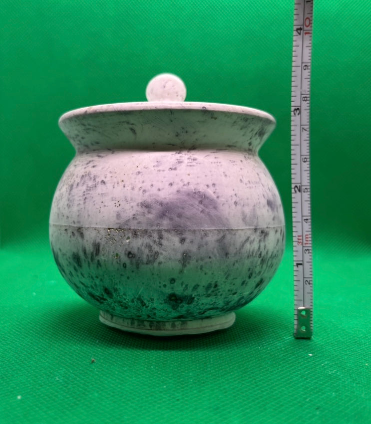 Elegant small jar, container (Round)