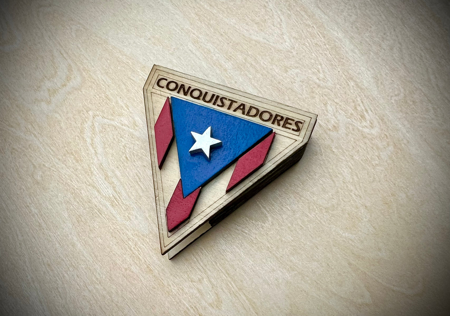 Puerto Rico "Conquistadores" Neckerchief Slide