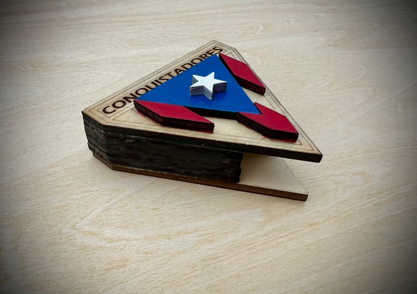 Puerto Rico "Conquistadores" Neckerchief Slide